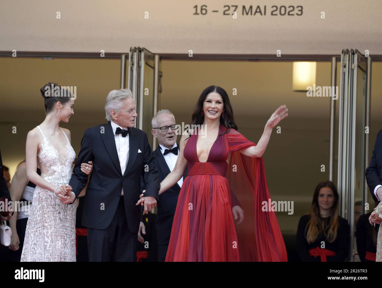 JEANNE DU BARRY tapis rouge pour l'ouverture du Festival de Cannes 76th 2023. Cannes 16 mai. FAMA © Fausto Marci Banque D'Images