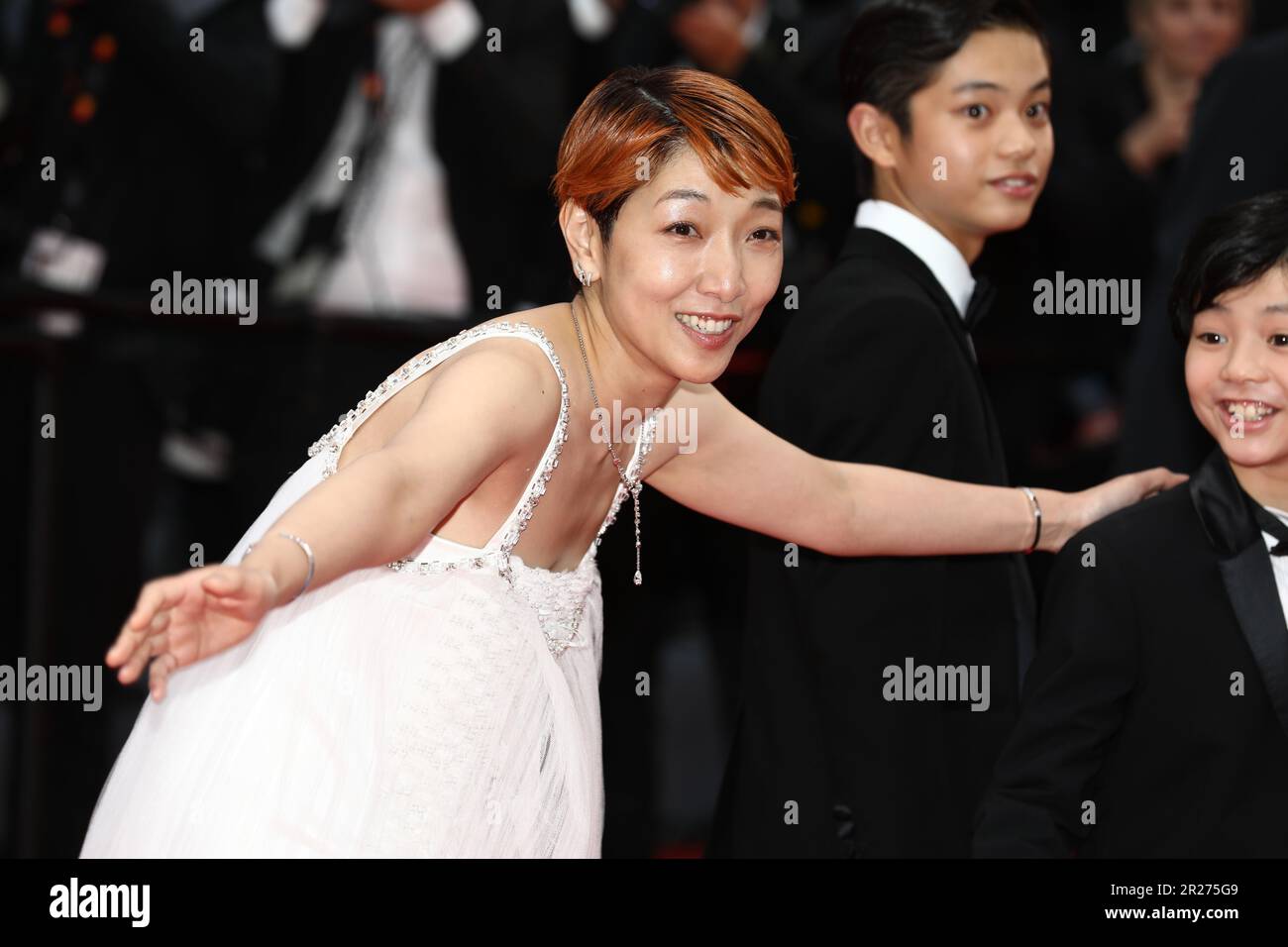 17 mai 2023, Cannes, Côte d'Azur, France: SAKURA ANDO participe à la projection de 'Kaibutsu' lors du Festival annuel de Cannes 76th au Palais des Festivals sur 17 mai 2023 à Cannes, France (Credit image: © Mickael Chavet/ZUMA Press Wire) USAGE ÉDITORIAL EXCLUSIF! Non destiné À un usage commercial ! Banque D'Images 17 mai 2023, Cannes, Côte d'Azur, France: SAKURA ANDO participe à la projection de 'Kaibutsu' lors du Festival annuel de Cannes 76th au Palais des Festivals sur 17 mai 2023 à Cannes, France (Credit image: © Mickael Chavet/ZUMA Press Wire) USAGE ÉDITORIAL EXCLUSIF! Non destiné À un usage commercial ! Banque D'Images