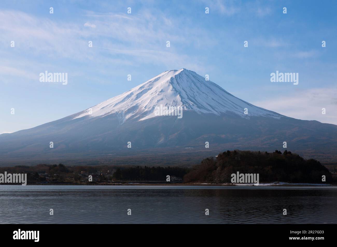 Fuji du lac Kawaguchi Banque D'Images