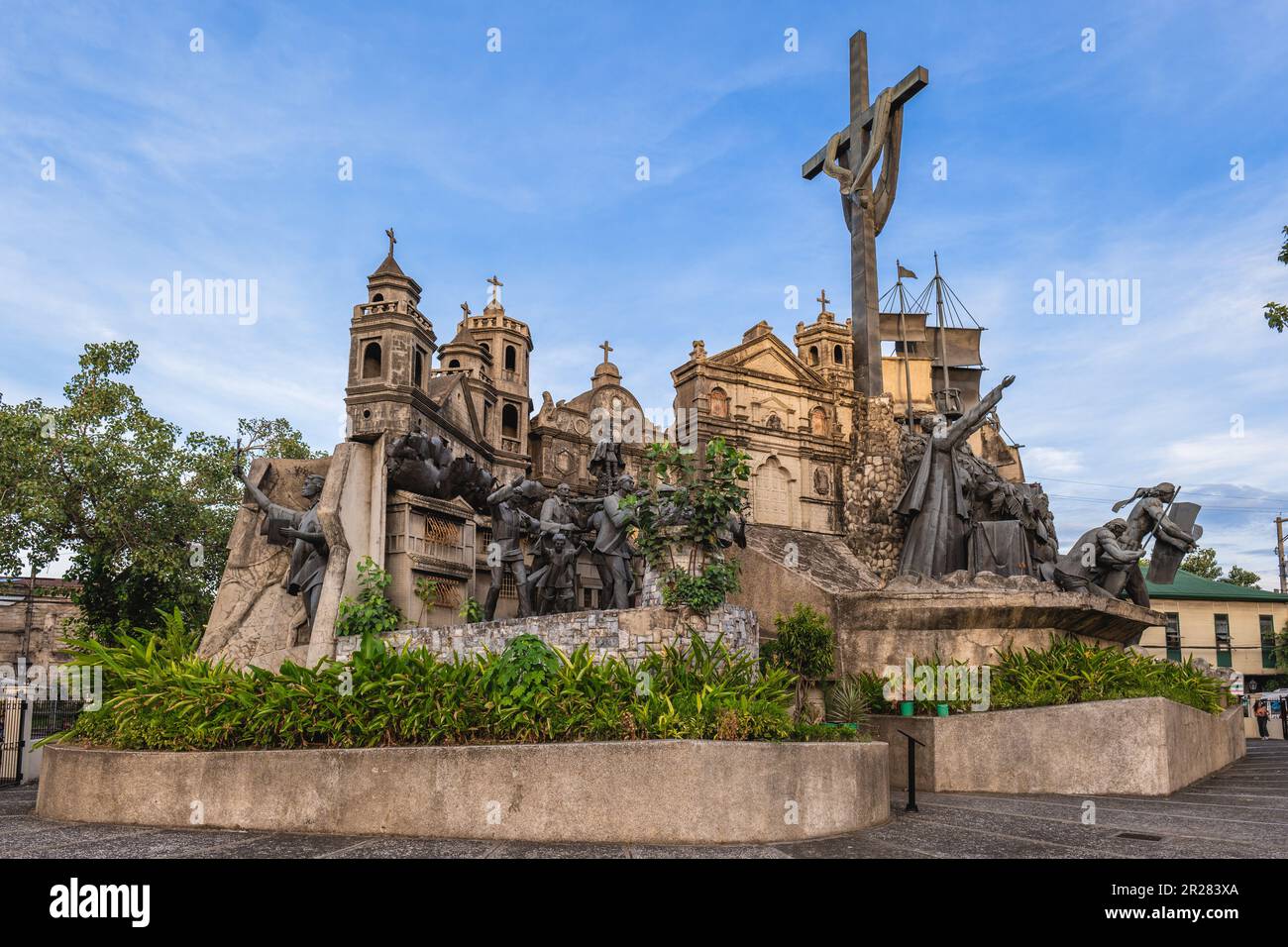 1 mai 2023: Patrimoine du monument de Cebu dans la ville de Cebu, Philippines a été construit par l'artiste local, Eduardo Castrillo. Sa construction a commencé à 19 juillet Banque D'Images
