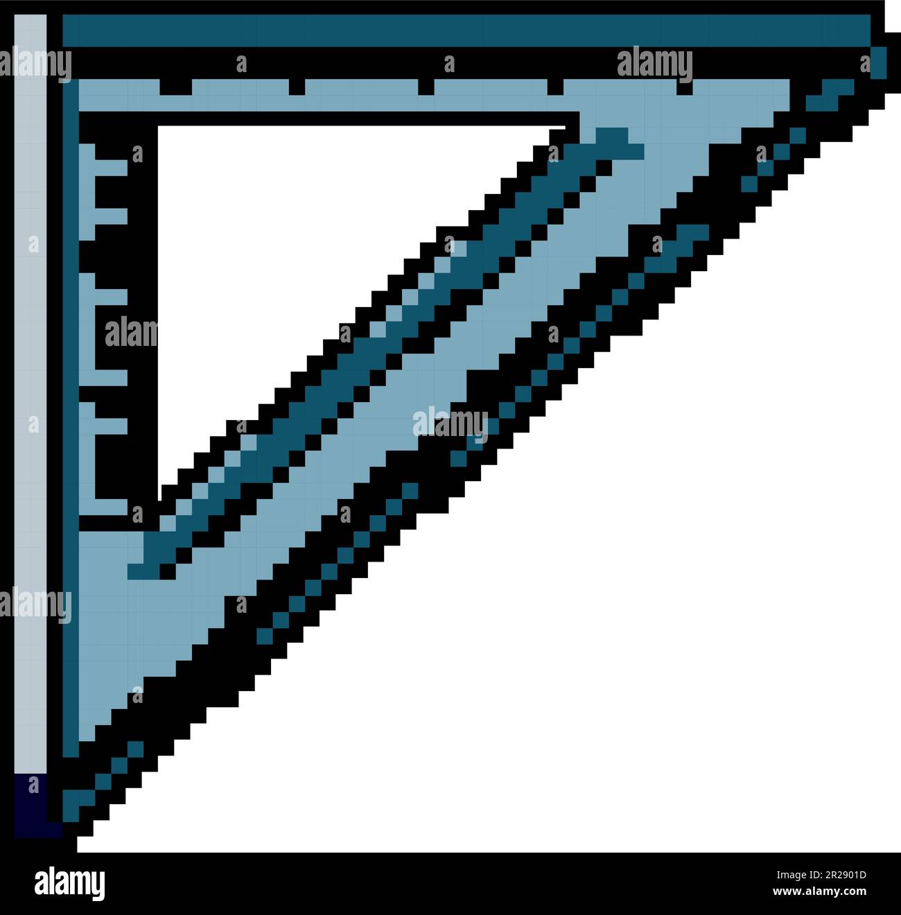 home rule builder jeu pixel art vecteur illustration Illustration de Vecteur