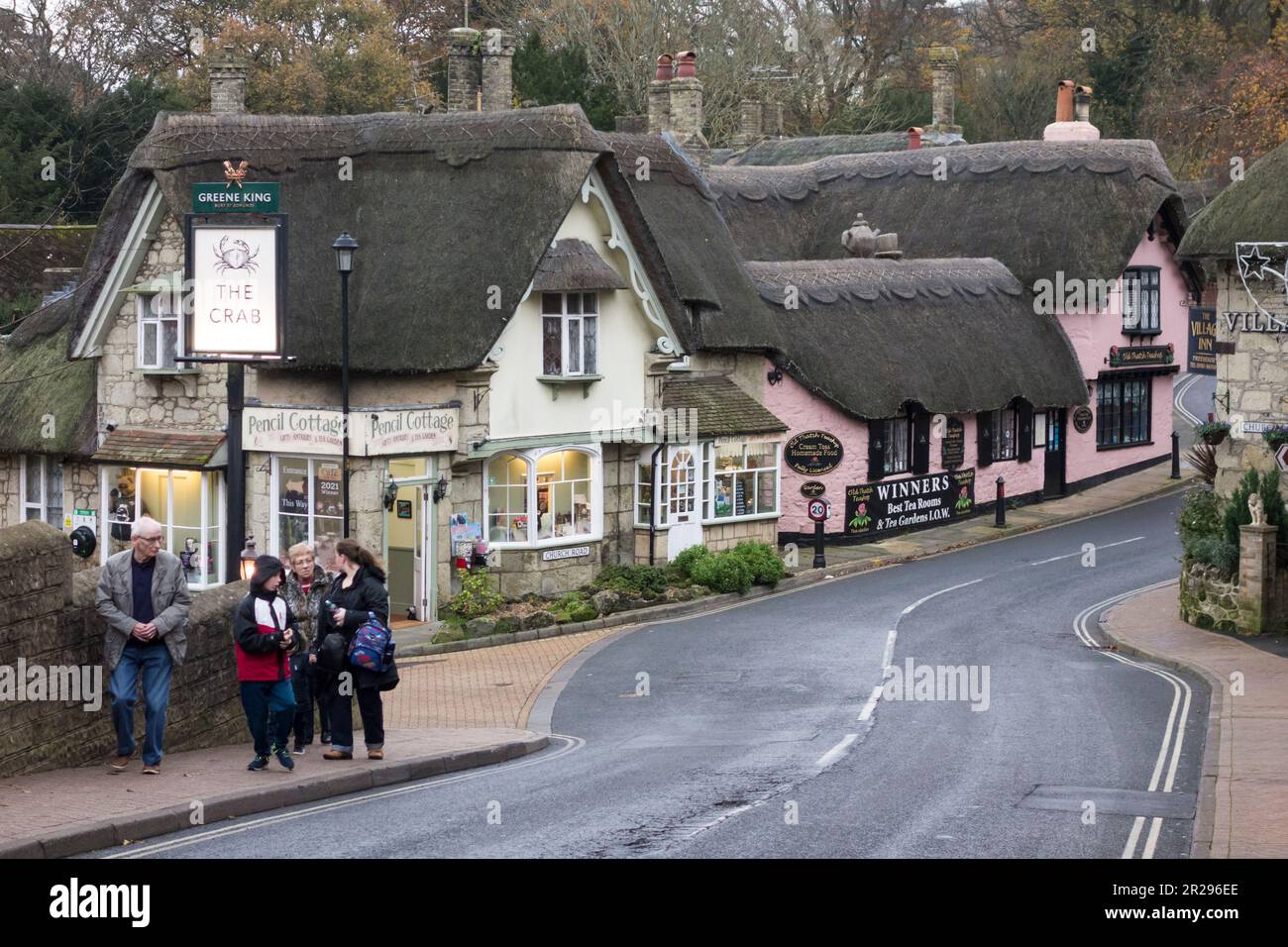 Shanklin, île de Wight, Royaume-Uni Banque D'Images