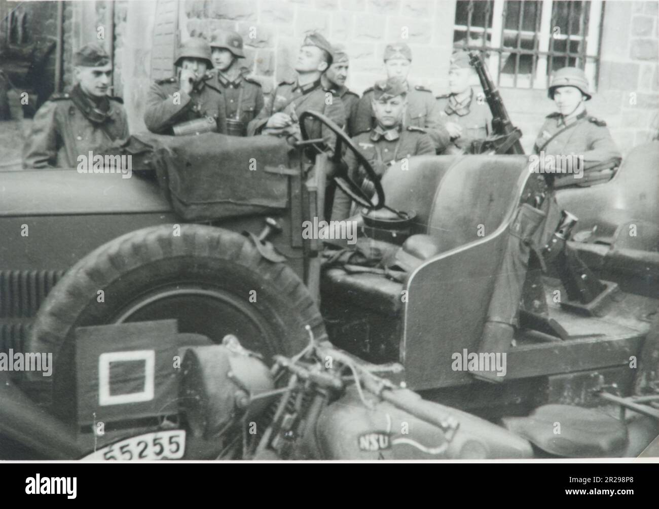 WW2 - Seconde Guerre mondiale, Seconde Guerre mondiale, soldats allemands, à Koln Allemagne - 1939 Banque D'Images