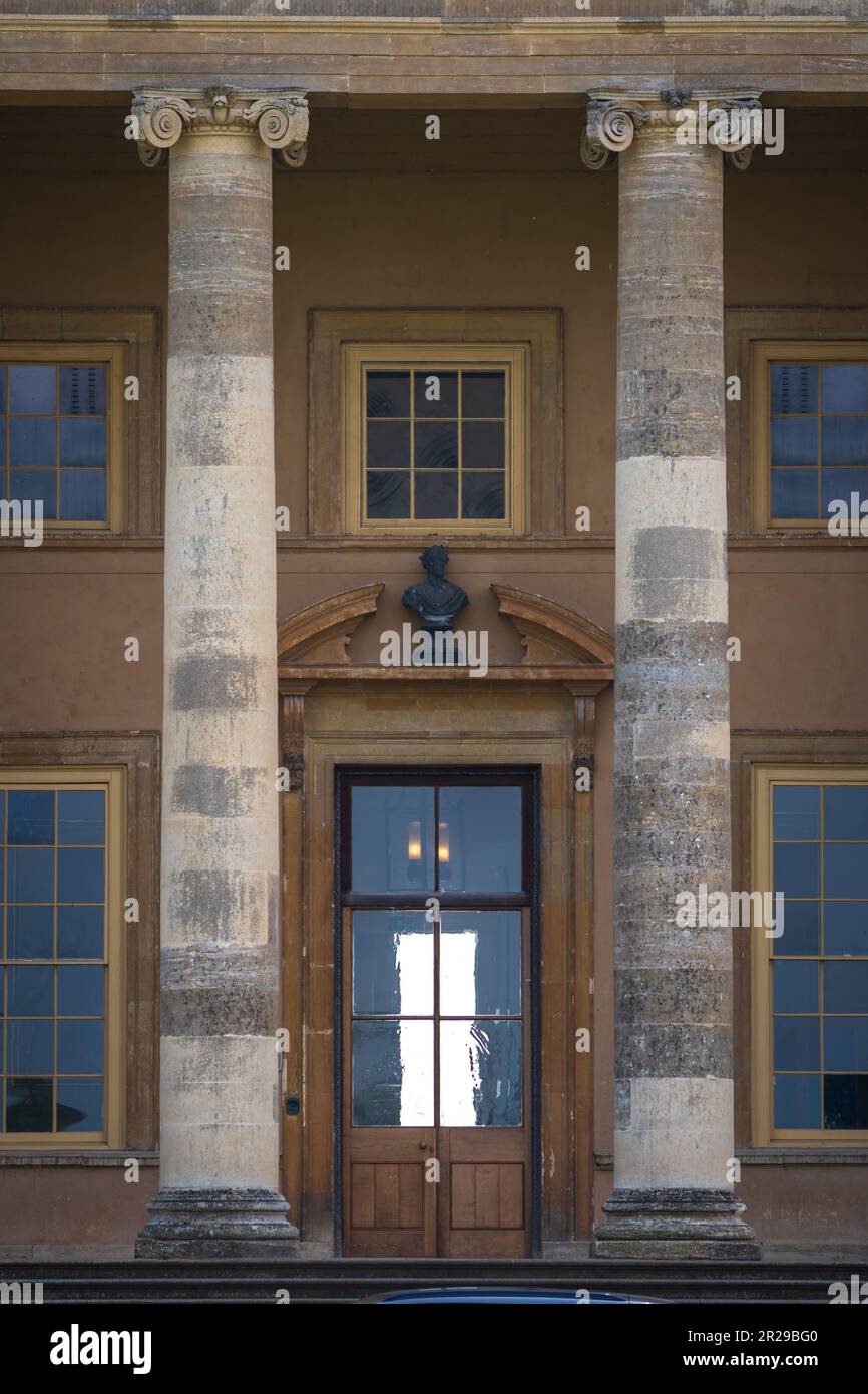 Stowe House à Stowe Gardens Buckingham Royaume-Uni. Banque D'Images