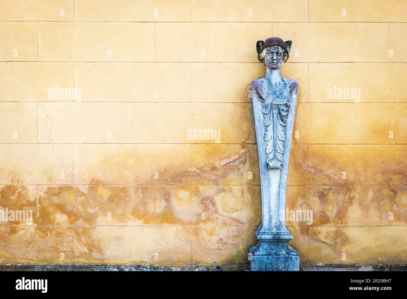 Statues à Stowe House dans Stowe Gardens Buckingham Royaume-Uni. Banque D'Images