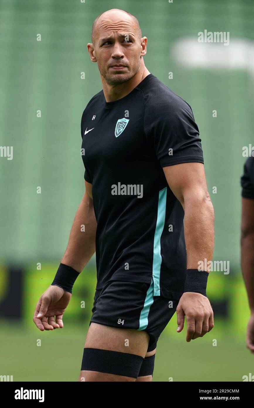 Sergio Parisse de RC Toulon pendant la course du capitaine au stade Aviva à Dublin, en Irlande. Date de la photo: Jeudi 18 mai 2023. Banque D'Images