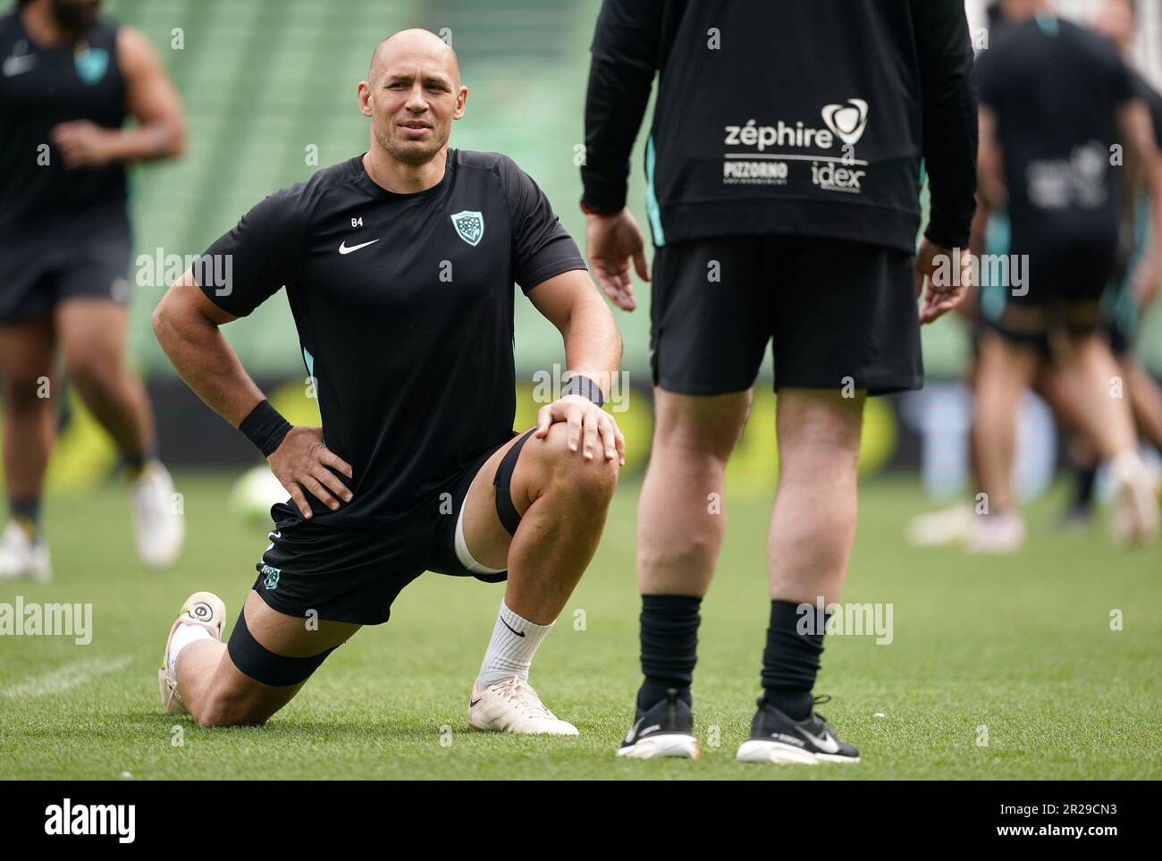 Sergio Parisse de RC Toulon pendant la course du capitaine au stade Aviva à Dublin, en Irlande. Date de la photo: Jeudi 18 mai 2023. Banque D'Images