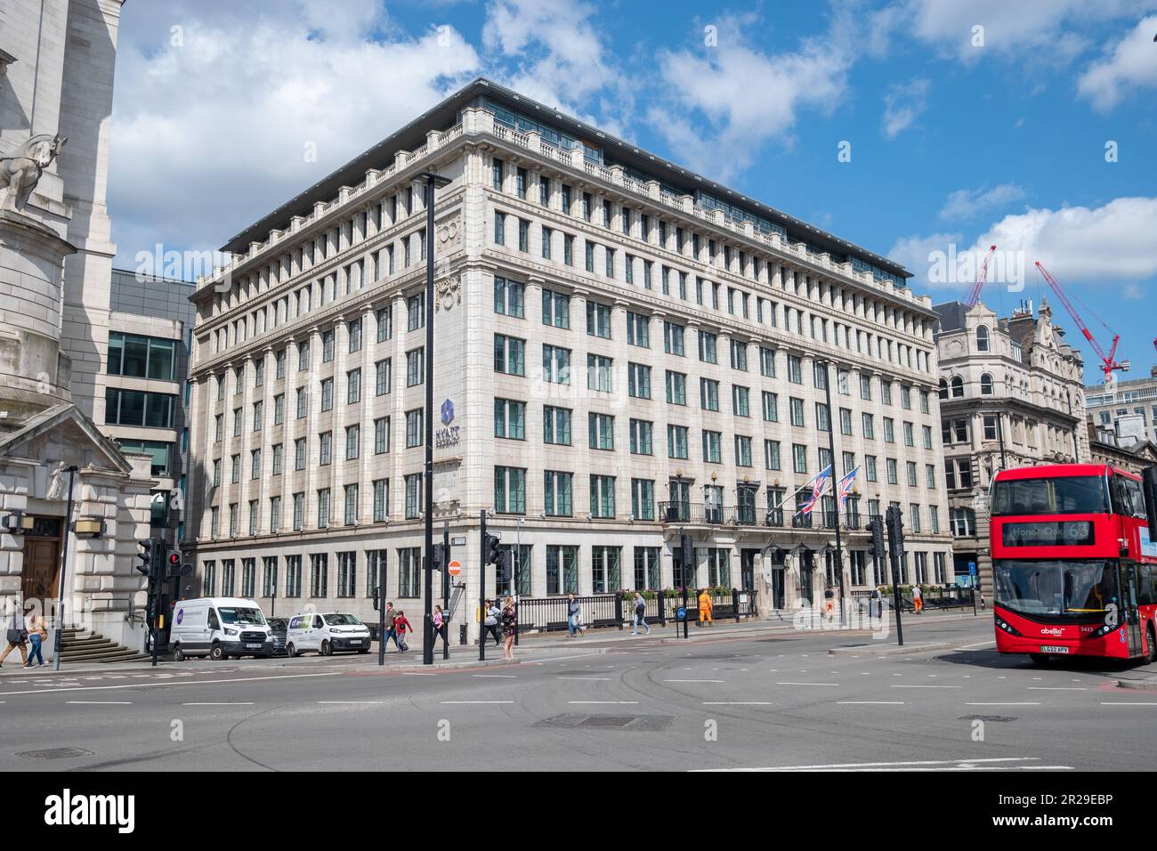 Londres - Mai 2023: Hyatt résidence Londres Blackfriars Banque D'Images