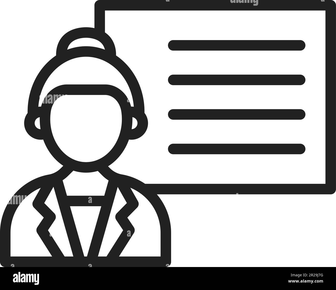 Image vectorielle de l'icône d'apprentissage. Adapté aux applications Web mobiles et aux supports d'impression. Illustration de Vecteur