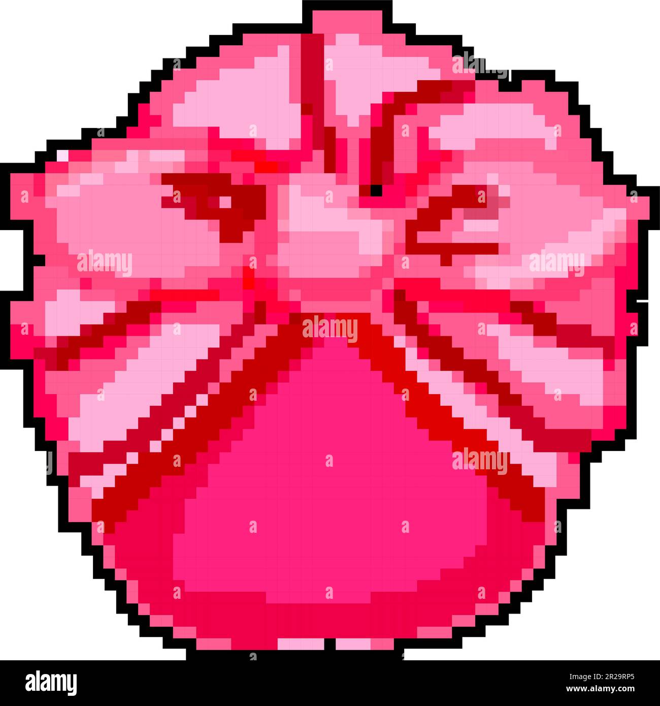 illustration de vecteur d'art de pixel de jeu indien de turban asiatique Illustration de Vecteur