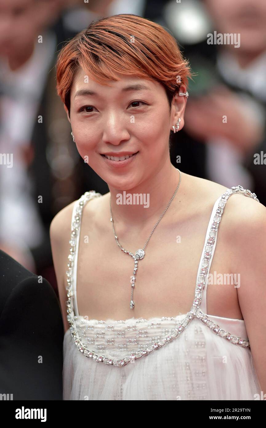 Cannes, France. 17th mai 2023. CANNES, FRANCE - 17 MAI : Sakura Ando participe à la projection du film 'Monster' au Festival annuel de Cannes 76th au Palais des Festivals sur 17 mai 2023 à Cannes, France. Credit: dpa/Alay Live News Banque D'Images Cannes, France. 17th mai 2023. CANNES, FRANCE - 17 MAI : Sakura Ando participe à la projection du film 'Monster' au Festival annuel de Cannes 76th au Palais des Festivals sur 17 mai 2023 à Cannes, France. Credit: dpa/Alay Live News Banque D'Images