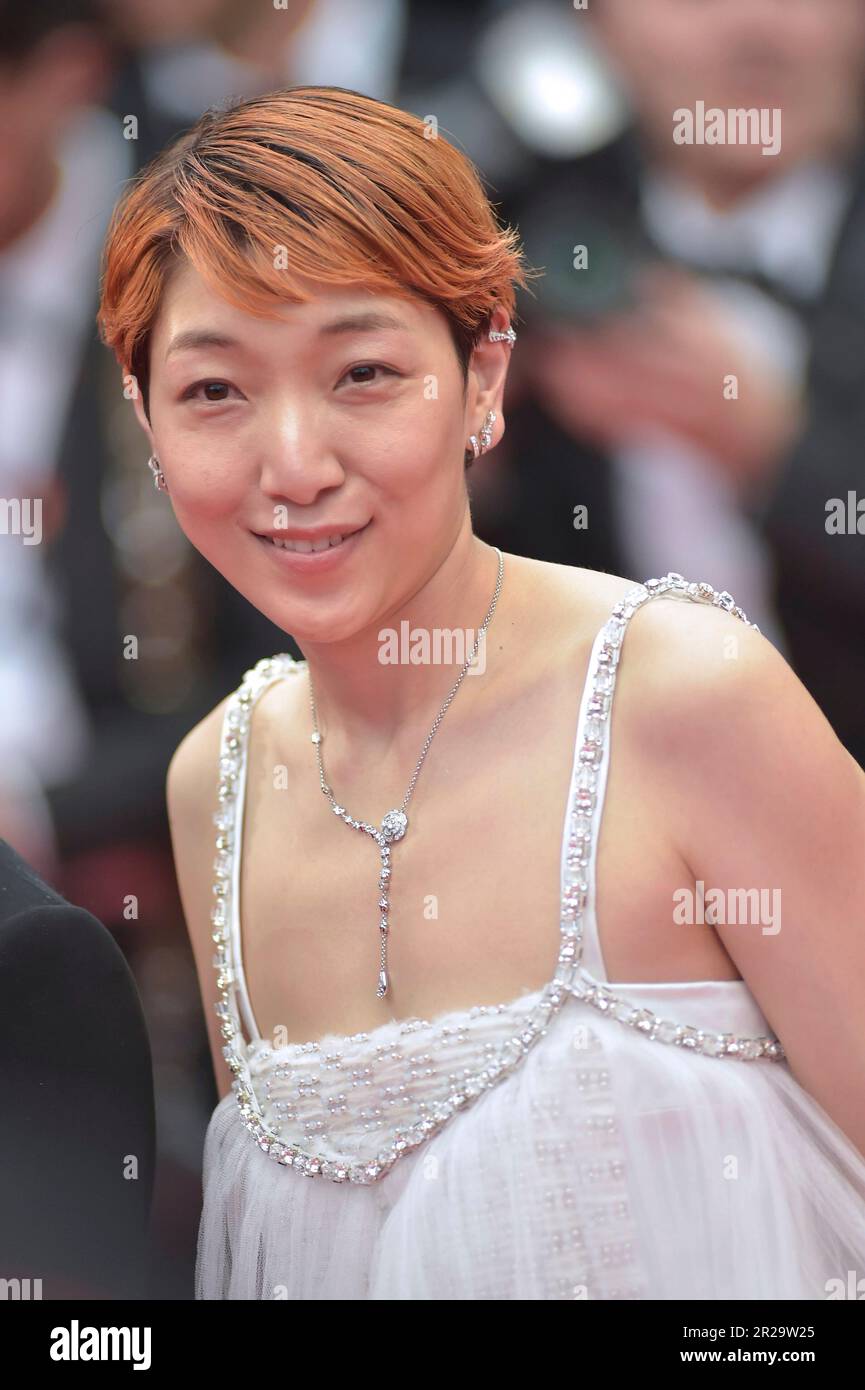 Cannes, France. 17th mai 2023. CANNES, FRANCE - 17 MAI : Sakura Ando participe à la projection du film 'Monster' au Festival annuel de Cannes 76th au Palais des Festivals sur 17 mai 2023 à Cannes, France. Credit: dpa/Alay Live News Banque D'Images Cannes, France. 17th mai 2023. CANNES, FRANCE - 17 MAI : Sakura Ando participe à la projection du film 'Monster' au Festival annuel de Cannes 76th au Palais des Festivals sur 17 mai 2023 à Cannes, France. Credit: dpa/Alay Live News Banque D'Images