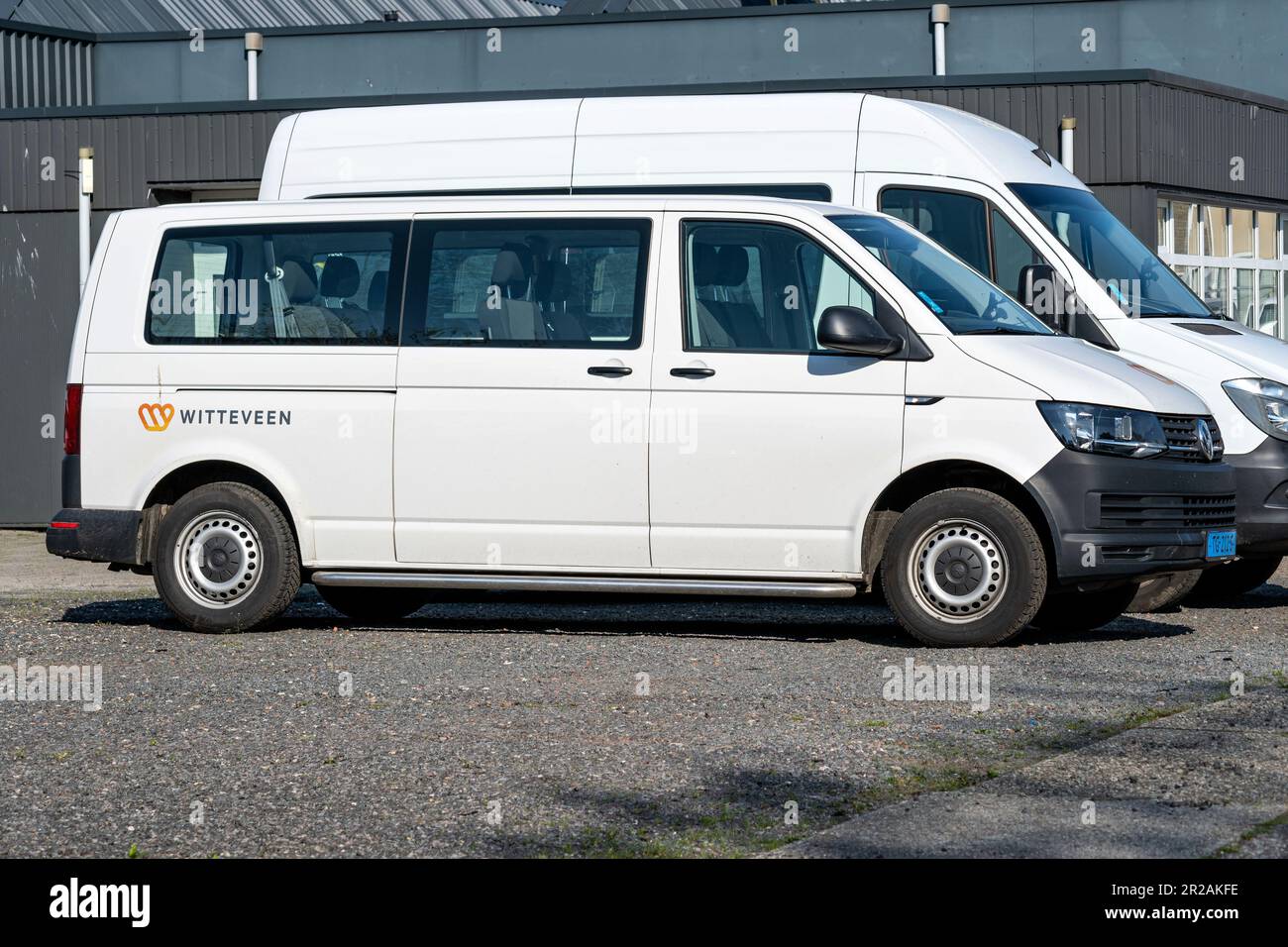 Taxi Witteveen Volkswagen Caravelle minibus Banque D'Images