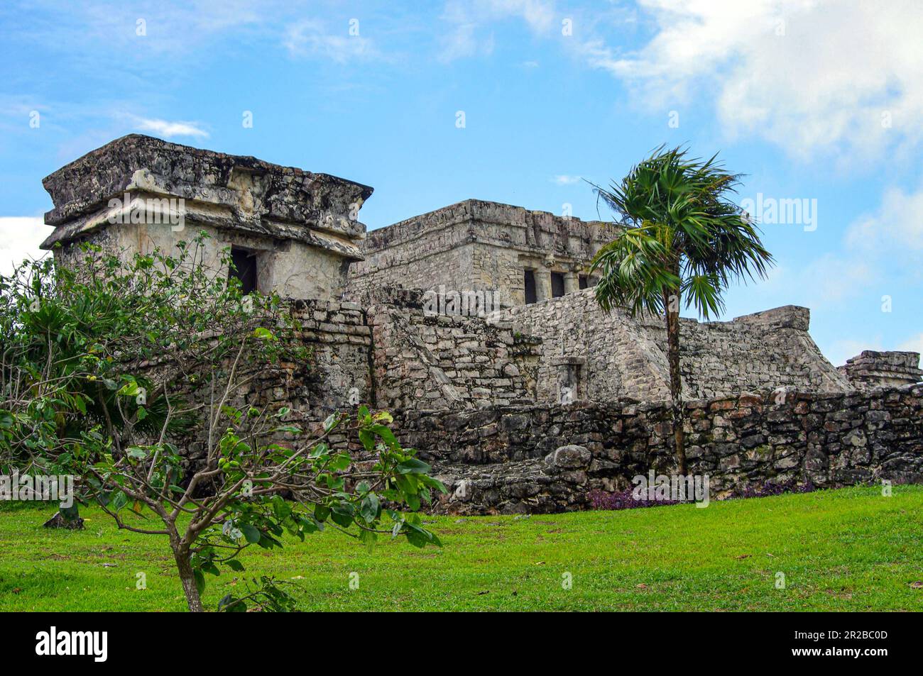 Tulum, au Mexique, est connu pour ses ruines mayas anciennes Banque D'Images