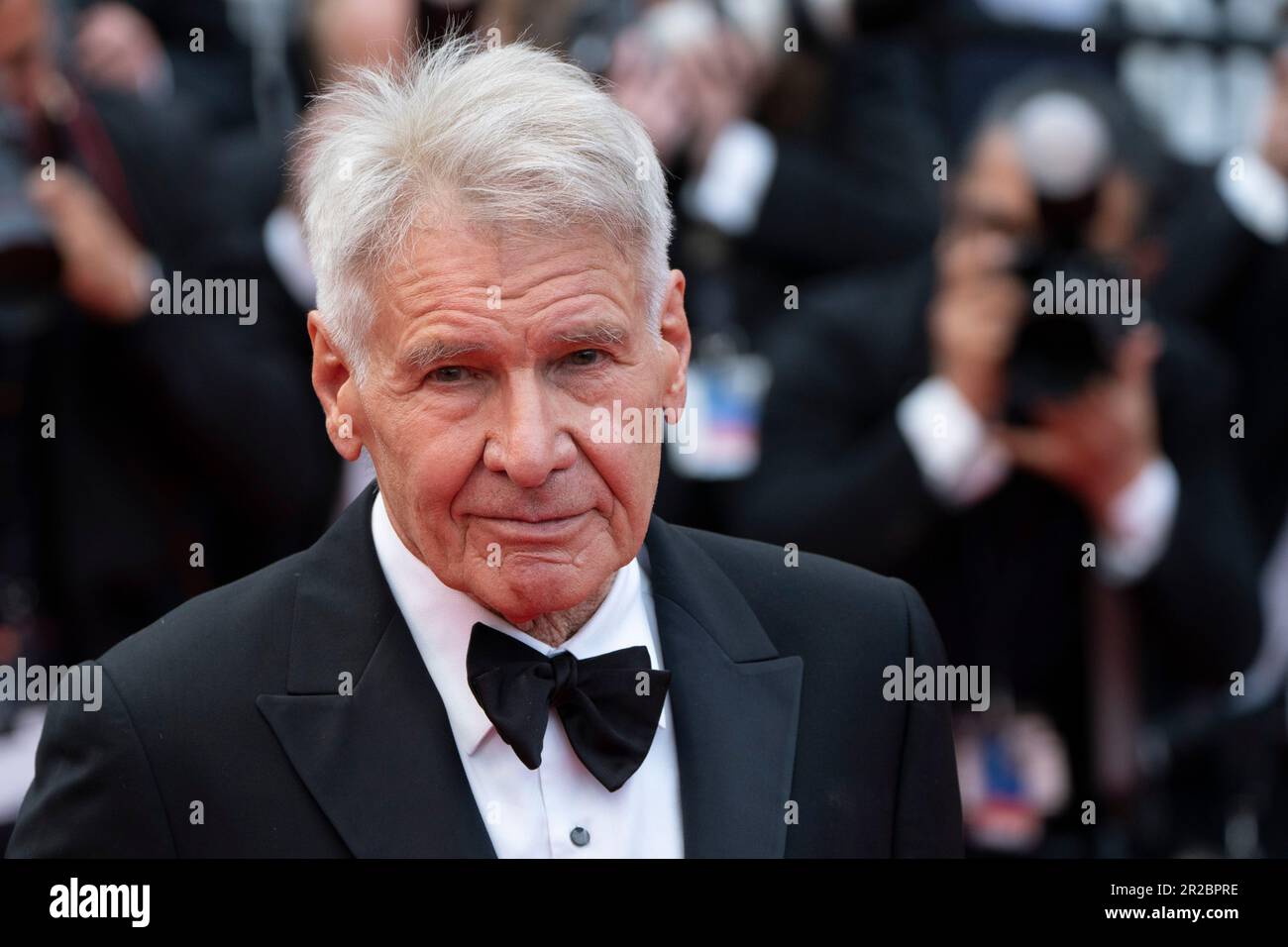 Cannes, France, 18 mai 2023 - Harrison Ford assiste au tapis rouge du 76° Festival de Cannes. Crédits: Luigi de Pompeis/ Alamy Live News Banque D'Images