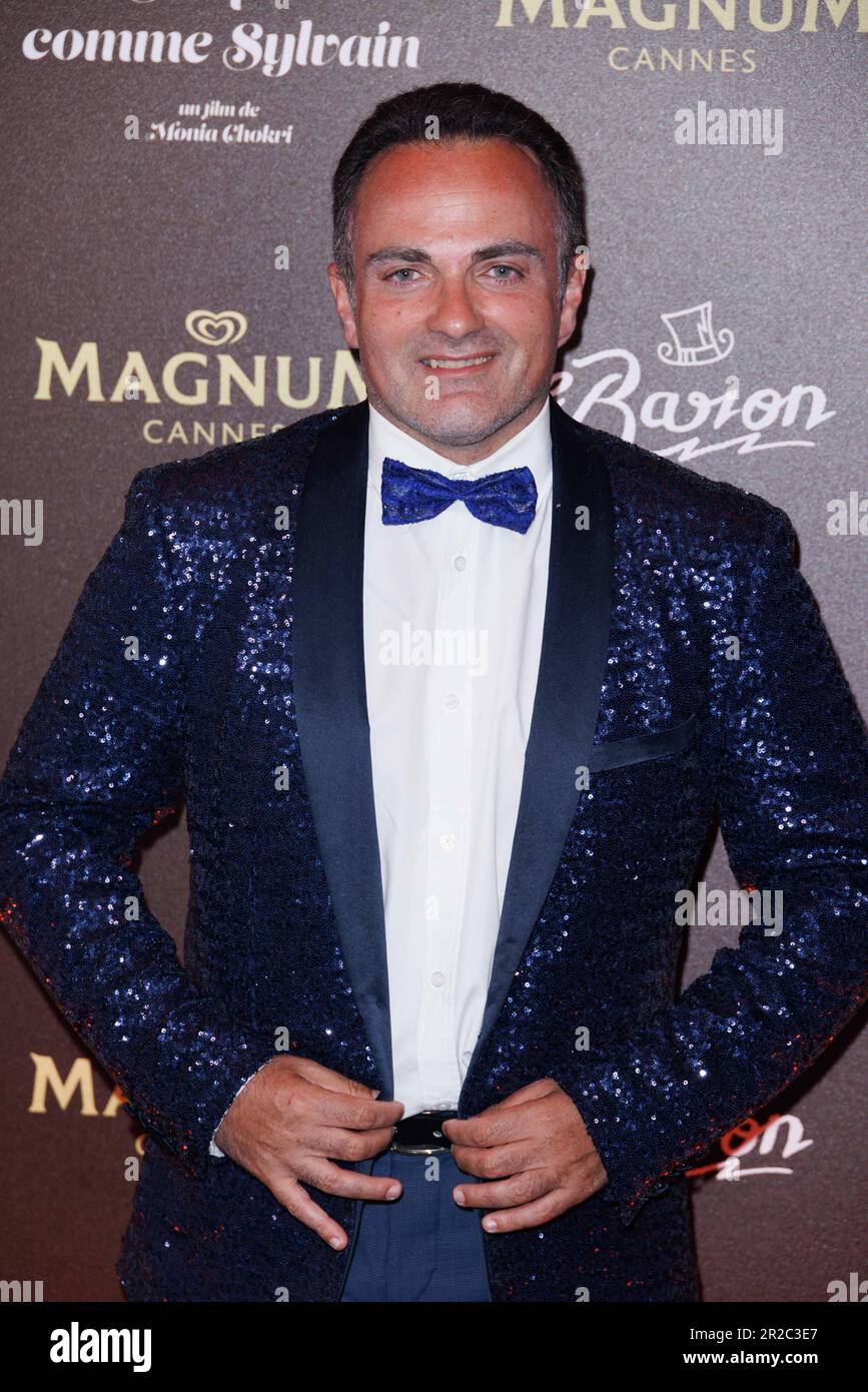 Cannes, France. 18th mai 2023. Laurent Amar assistant au 10th anniversaire de la plage Magnum qui s'est tenu à la plage Magnum sur 18 mai 2023 à Cannes, en France. Photo de David Boyer/ABACAPRESS.COM crédit: Abaca Press/Alay Live News Banque D'Images
