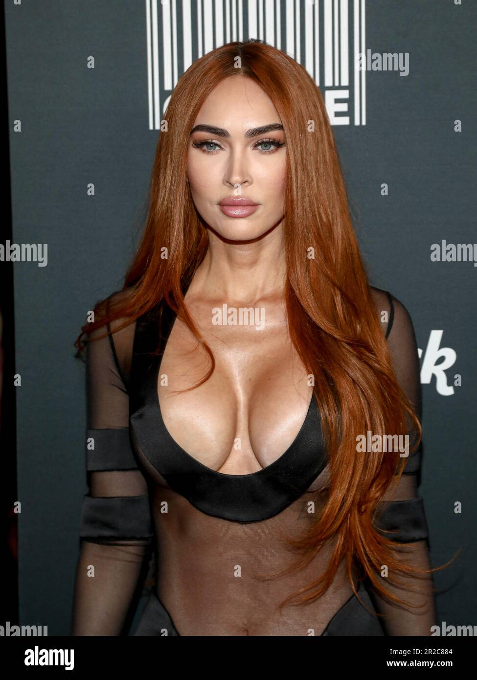 Actor Megan Fox attends the Sports Illustrated Swimsuit 2023 issue