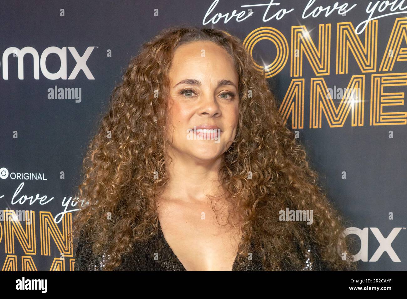 New York, États-Unis. 18th mai 2023. Mimi Dohler participe au film documentaire HBO pour présenter la première New-yorkaise de « Love TO LOVE YOU, DONNA SUMMER » à la salle de bal Edison de New York. Crédit : SOPA Images Limited/Alamy Live News Banque D'Images