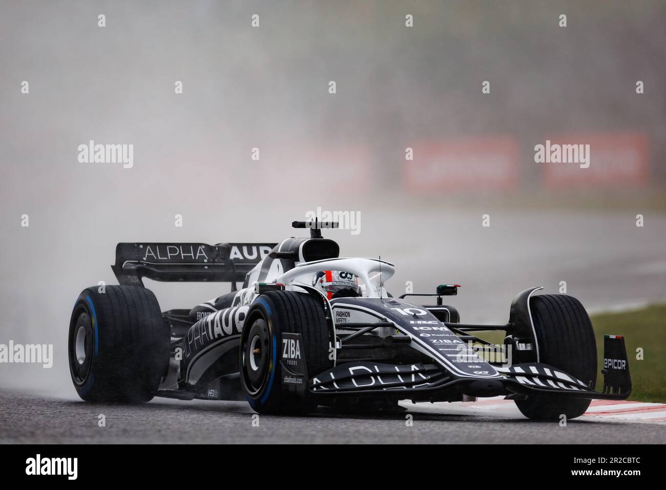 SUZUKA, JAPON, circuit de Suzuka, 9. Octobre : Pierre Gasly (FRA) de l'équipe AlphaTauri pendant le Grand Prix de Formule 1 japonais. Banque D'Images