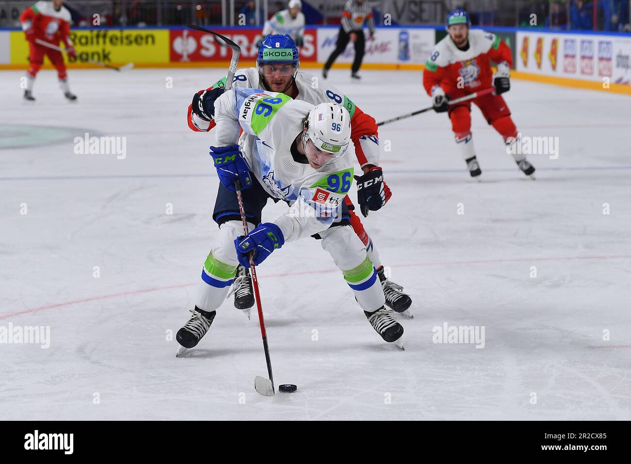 LETTONIE, RIGA 18.05.23 MASIC Bine, BERANEK Ondrej. Jeu République