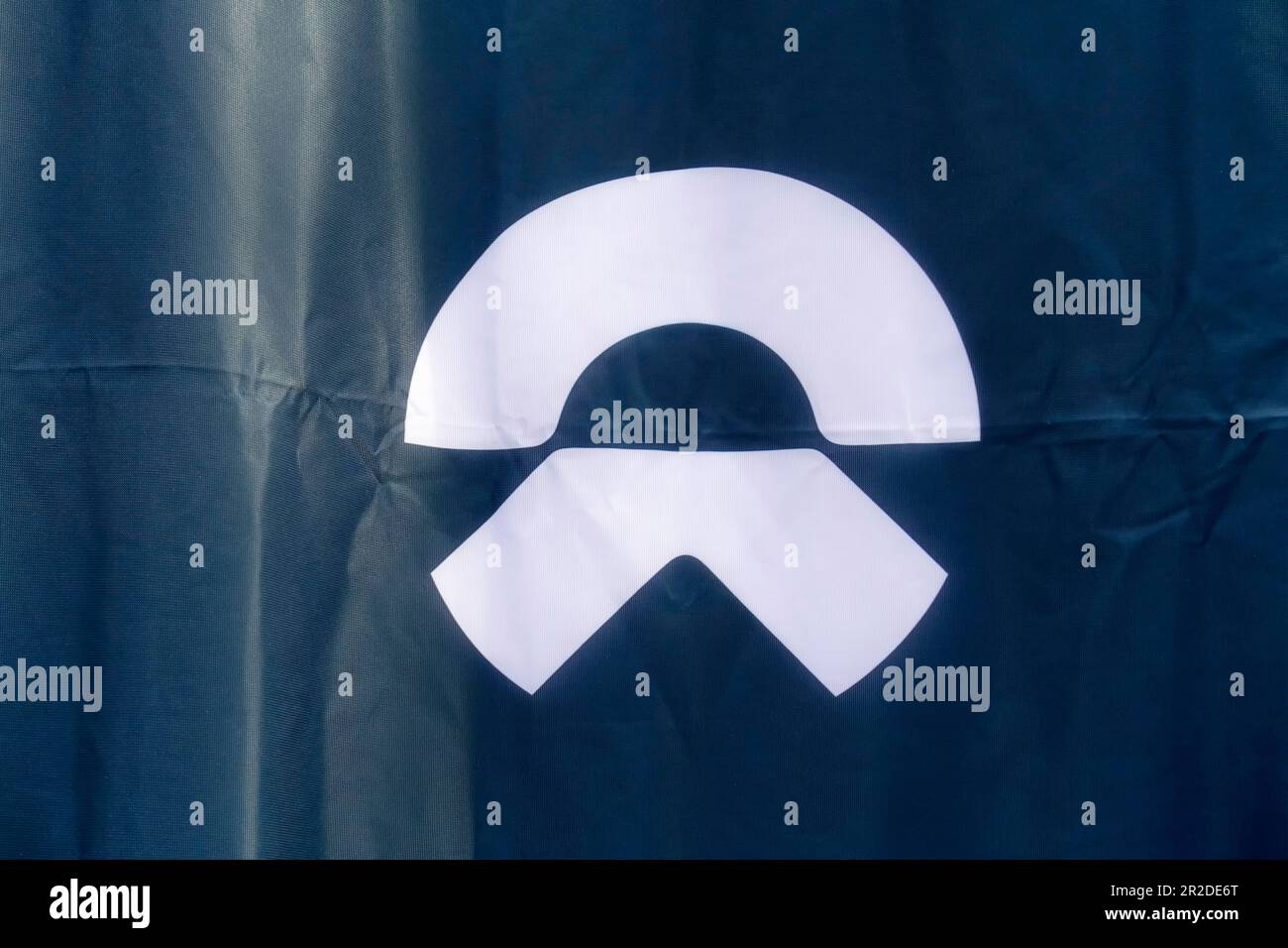 NIO, fabricant automobile multinational chinois basé à Shanghai, spécialisé dans la conception et le développement de véhicules électriques Banque D'Images