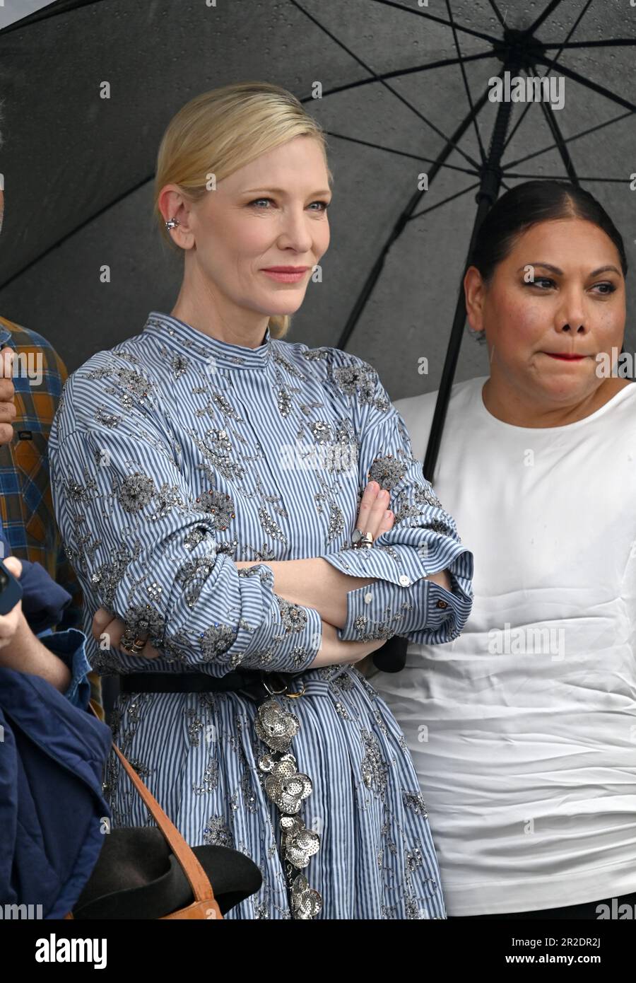 Cannes, France. 19th mai 2023. CANNES, FRANCE. 19 mai 2023 : Cate Blanchett et Deborah Mailman au photocall pour le nouveau garçon au Festival de Cannes 76th. Crédit photo : Paul Smith/Alamy Live News Banque D'Images