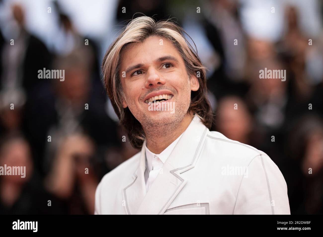 Aurelien Cotentin a.k.a. Orelsan poses for photographers upon arrival ...