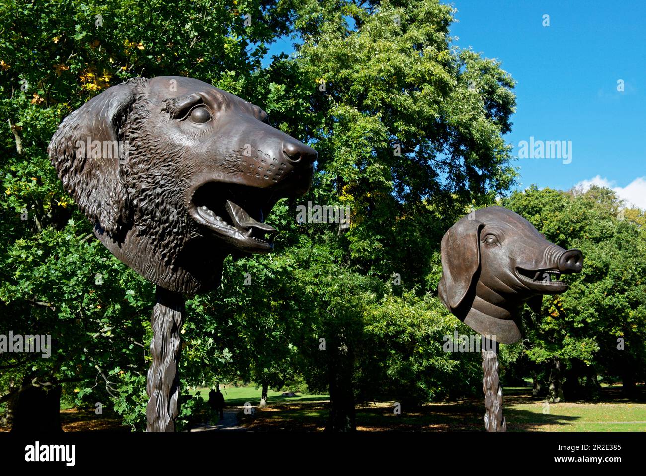 Yorkshire Sculpture Park, West Bretton, West Yorkshire, Angleterre Royaume-Uni Banque D'Images