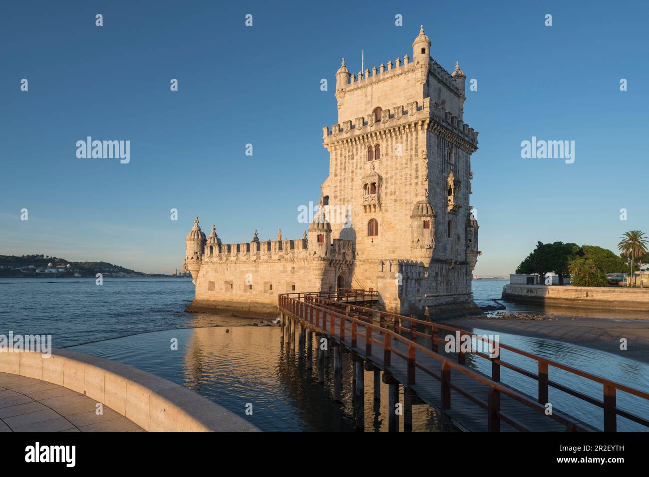 Torre de Belém, Tage, Lisbonne, Portugal Banque D'Images