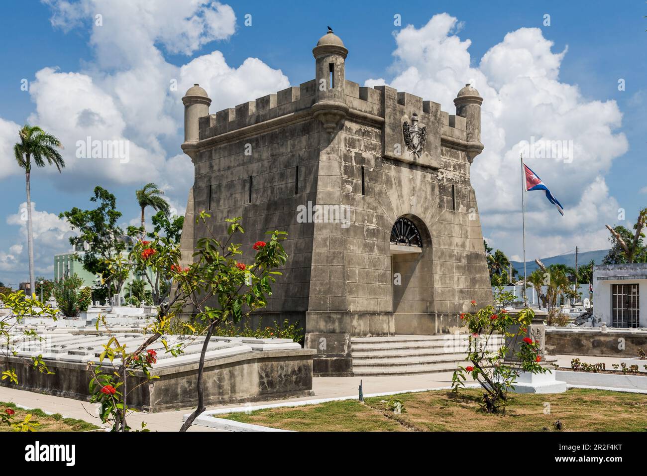 Cimetière Santa Ifgenia, Santiago de Cuba, Cuba Banque D'Images
