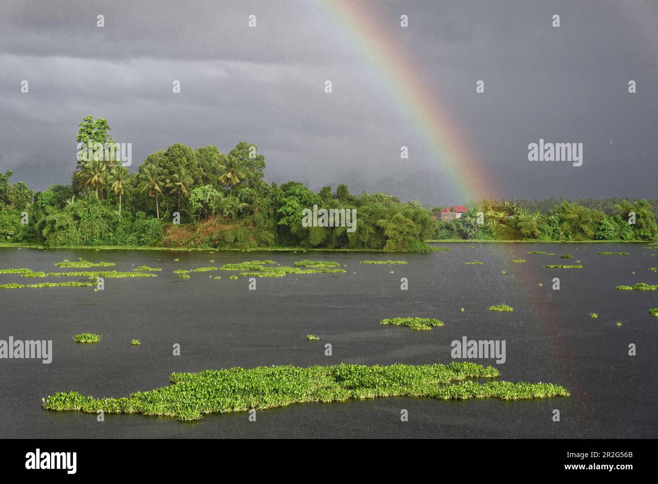 Magnifique paysage marin près de Galela dans le nord de Halmahera, Moluccas, Indonésie, Asie du Sud-est, Asie Banque D'Images