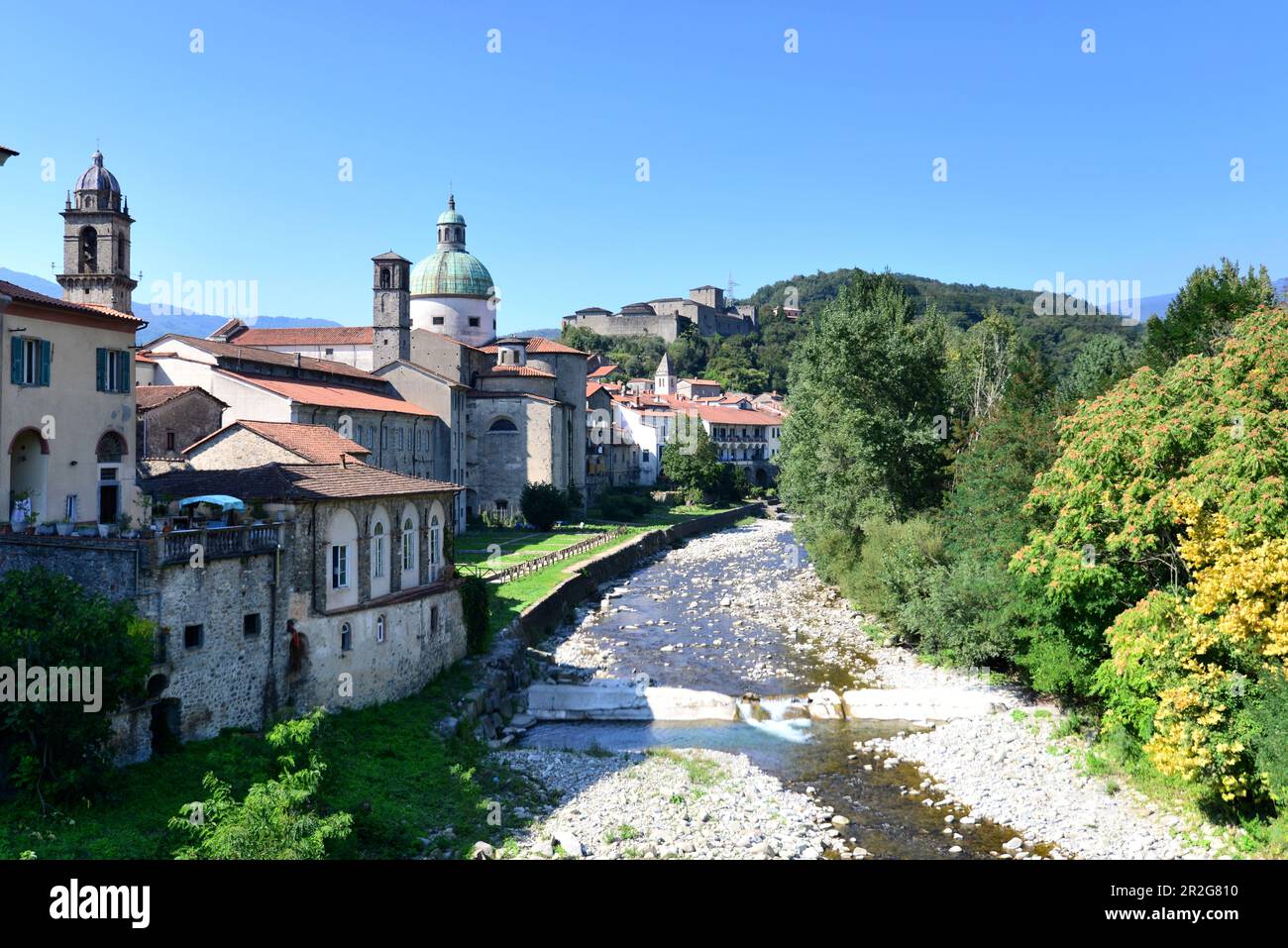Pontremoli, Toscane du Nord, Italie Banque D'Images
