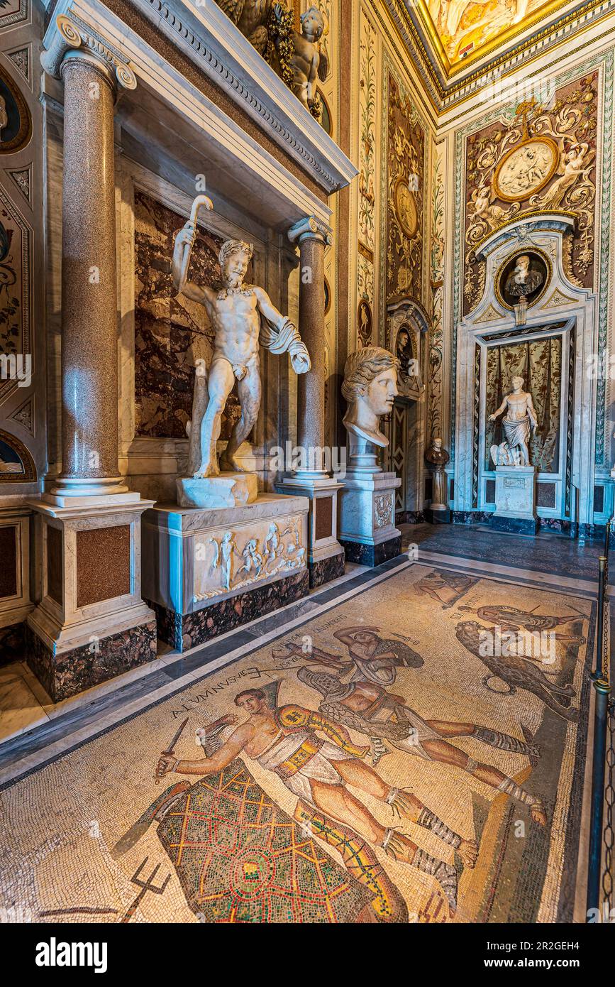 Galerie d'art Borghèse dans le parc de la Villa Borghèse, Rome, Latium, Italie, Europe Banque D'Images