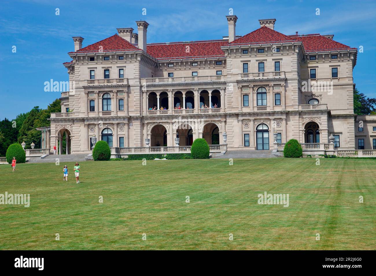 Newport, The Breakers Mansion, Rhode Island, États-Unis Banque D'Images