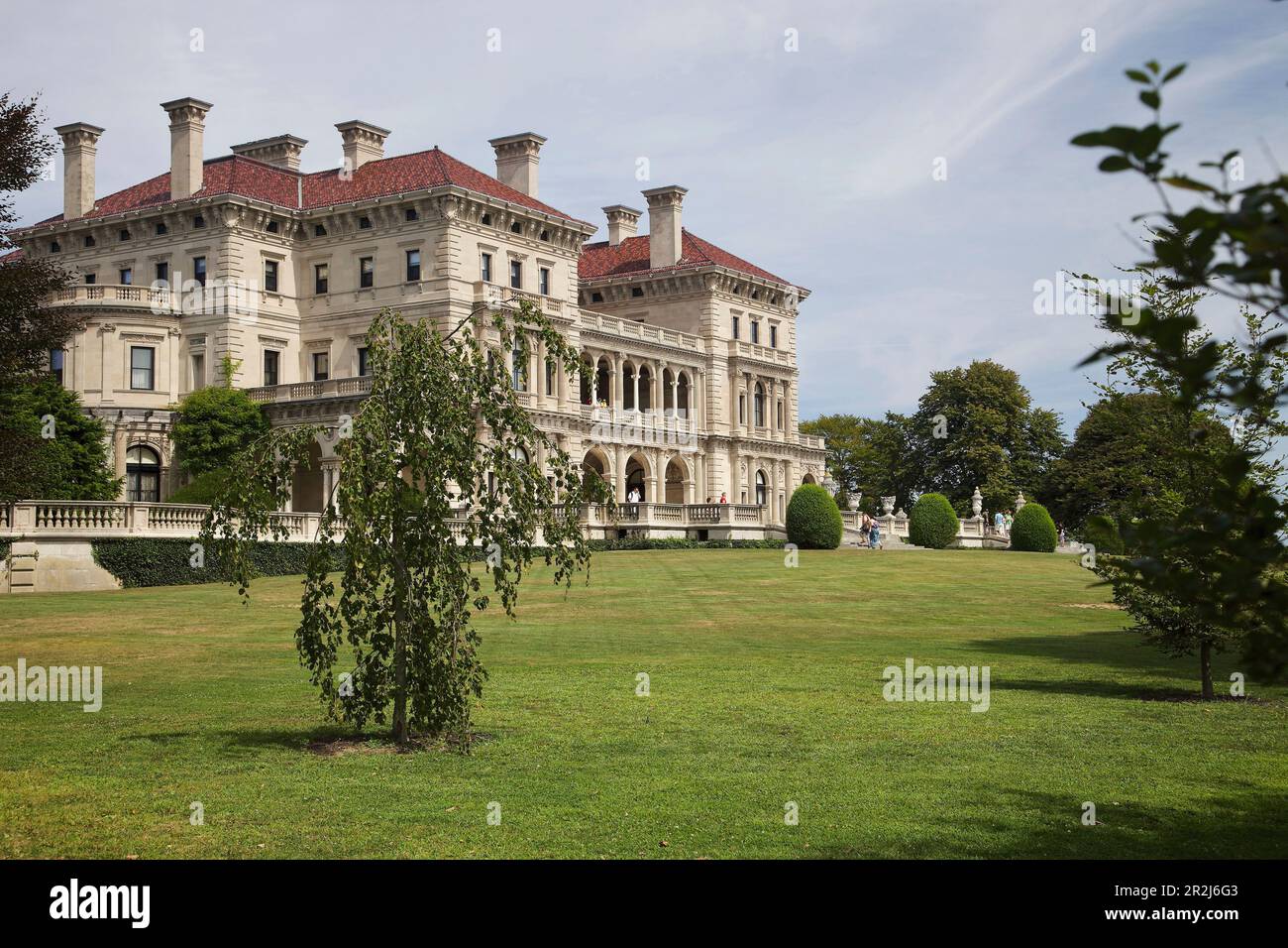 Newport, The Breakers Mansion, Rhode Island, États-Unis Banque D'Images