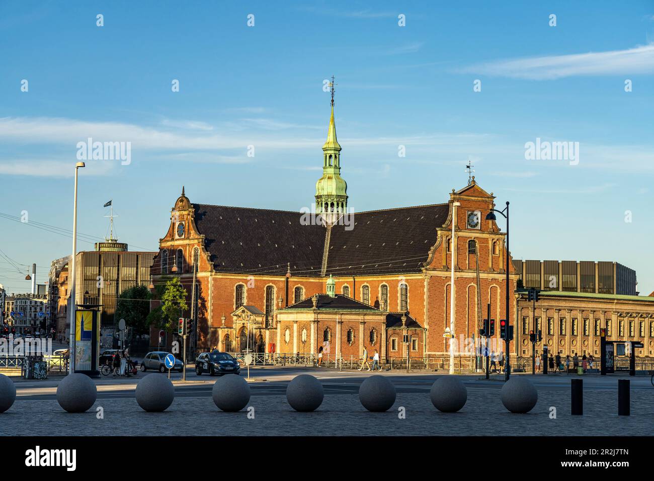 L'Église évangélique luthérienne de Holmens à Copenhague, Danemark, Europe Banque D'Images