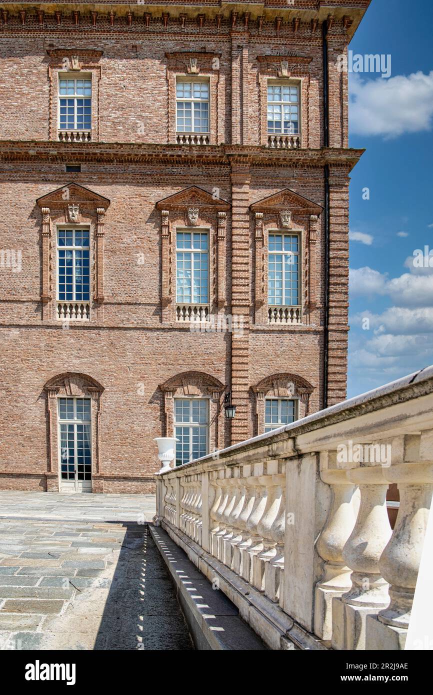 Palais de Venaria, résidences de la Maison Royale de Savoie, Europe, Italie, Piémont, quartier de Turin, Venaria Reale Banque D'Images