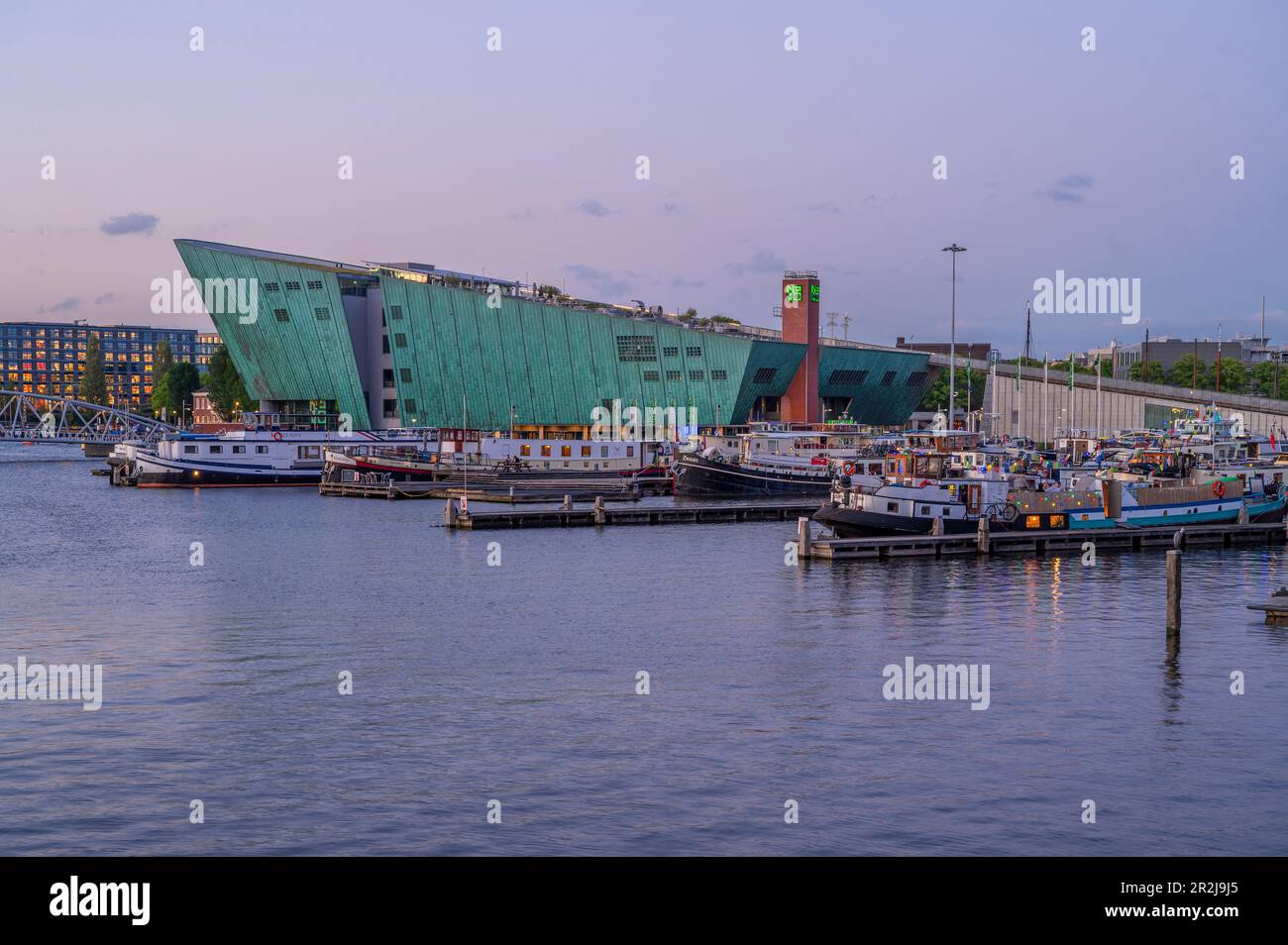 NEMO Science Center à Dust, Amsterdam, Benelux, Benelux, Nord-Hollande, Noord-Hollande, pays-Bas Banque D'Images
