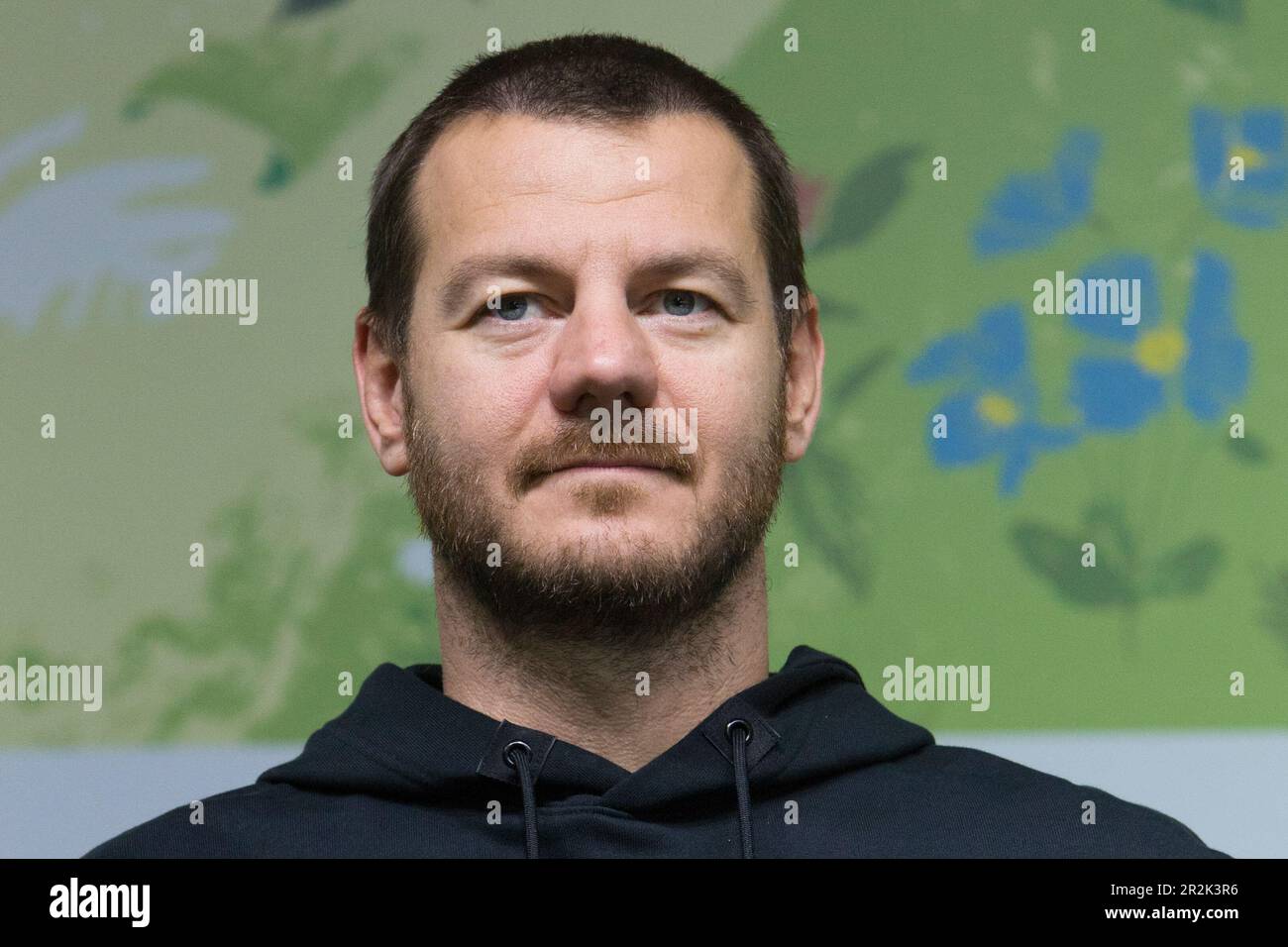 Turin, Italie. 19th mai 2023. Alessandro Cattelan est invité de 2023 Torino Book Fair. Credit: Marco Destefanis/Alamy Live News Banque D'Images