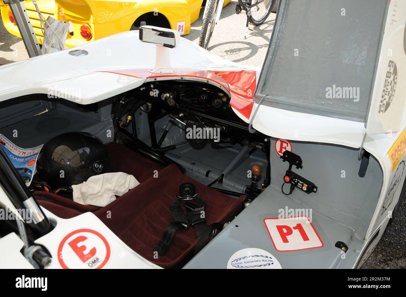 Mugello Historic Classic 25 avril 2014: PORSCHE 908-2 1969 conduit par Robert FINK pendant la pratique sur le circuit de Mugello, Italie. Banque D'Images