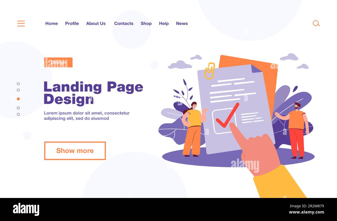 Minuscules personnes qui lisent les principes de la loi Illustration de Vecteur