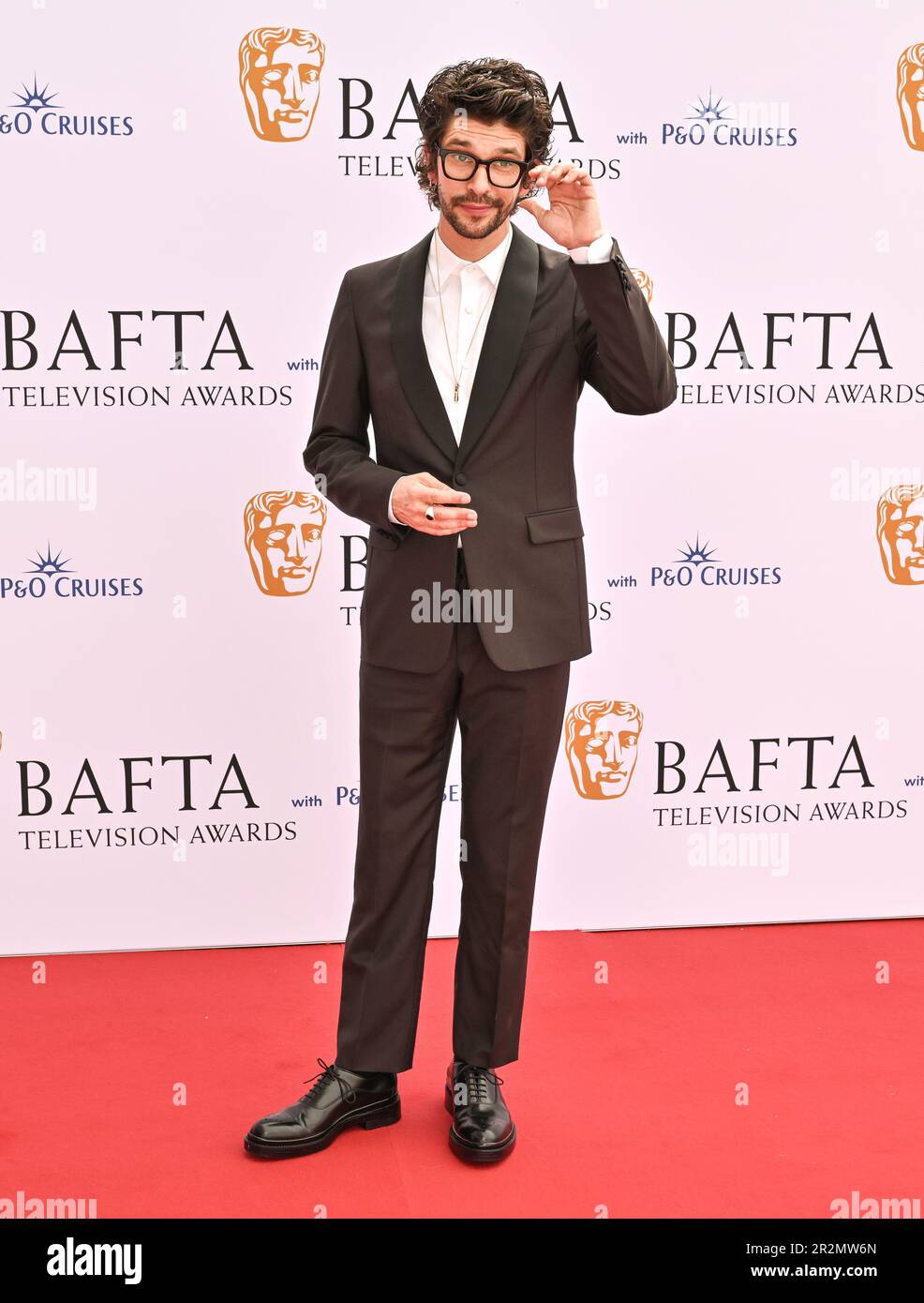 Royal Festival Hall, Londres, Royaume-Uni sur 14 mai 2023. Royal Festival Hall, Londres, Royaume-Uni sur 14 mai 2023. Ben Wilshaw arrive à l'AW de télévision BAFTA 2023 Banque D'Images