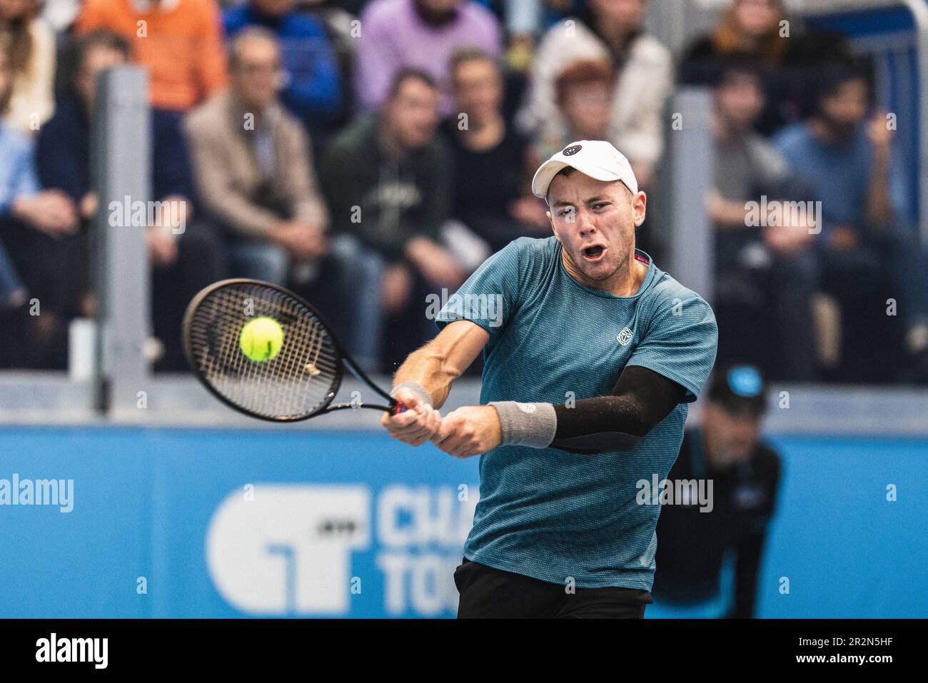 TURIM, tu - 20.05.2023: PIEMONTE OPEN ATP CHALLENGER 175 FINAIS - tennis -  ATP Challenger Tour - Piemonte Open - Dominik Koepfer (GER) X Federico Gaio  (ITA) match de la finale du