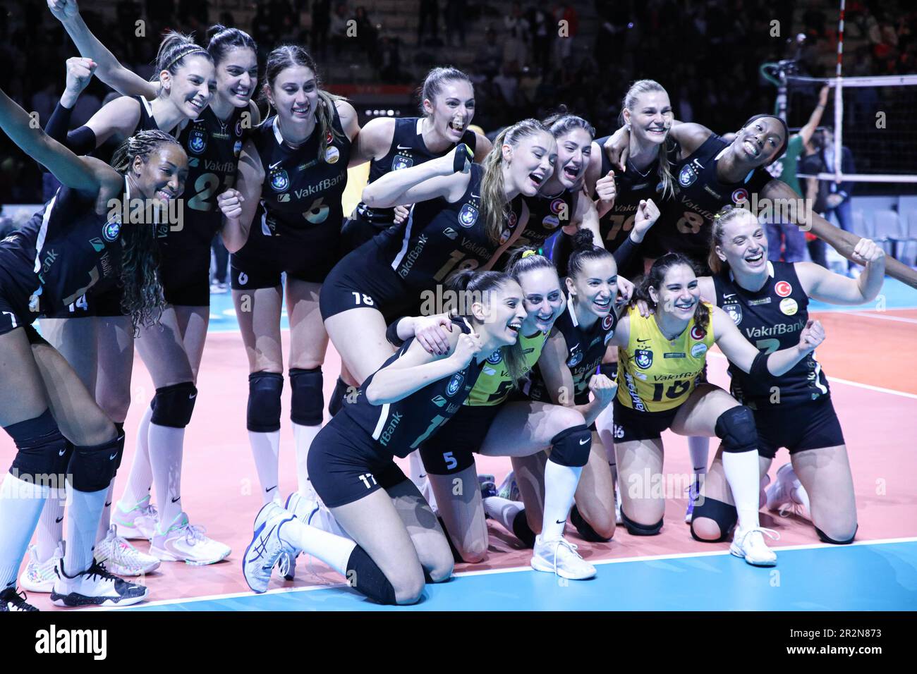 Turin, Italie. 20th mai 2023. Pala Alpitour, Turin, Italie, 20 mai 2023, VakifBank Istanbul exultation pendant les Super finales des femmes 2023 - VakifBank Istanbul vs Eczacibasi Dynavit Istanbul - CEV Champions League Women volley-ball Match Credit: Live Media Publishing Group/Alay Live News Banque D'Images