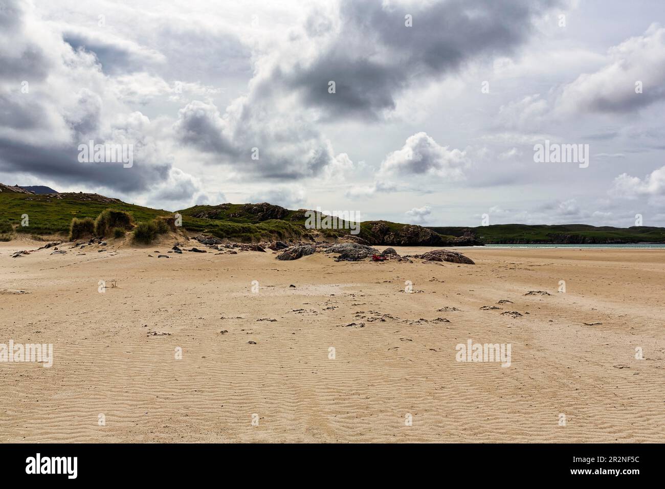 Plage d'Ardroil, côte de l'île de Lewis, île de Lewis et Harris, Hébrides extérieures, Hebrides, Écosse, Royaume-Uni Banque D'Images