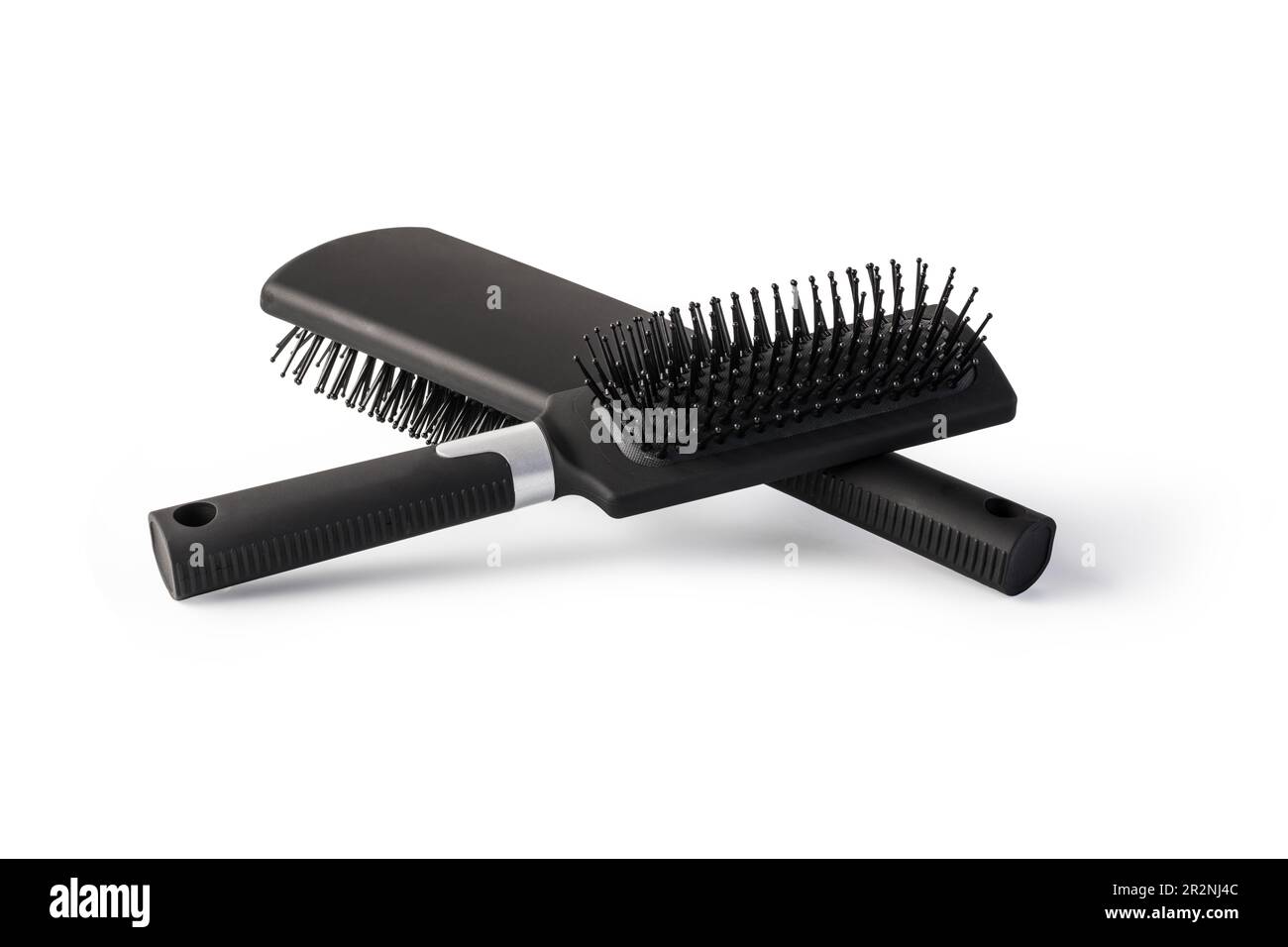 Brosse à cheveux isolated on white Banque D'Images