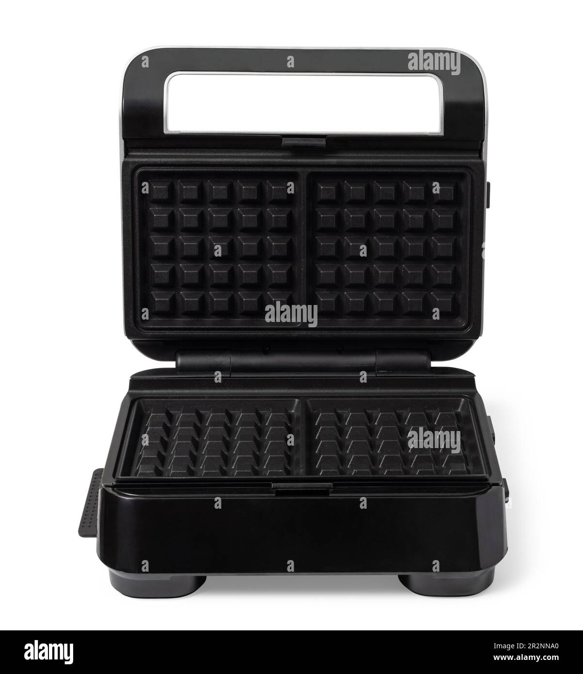 Gaufrier machine sur un fond blanc Banque D'Images