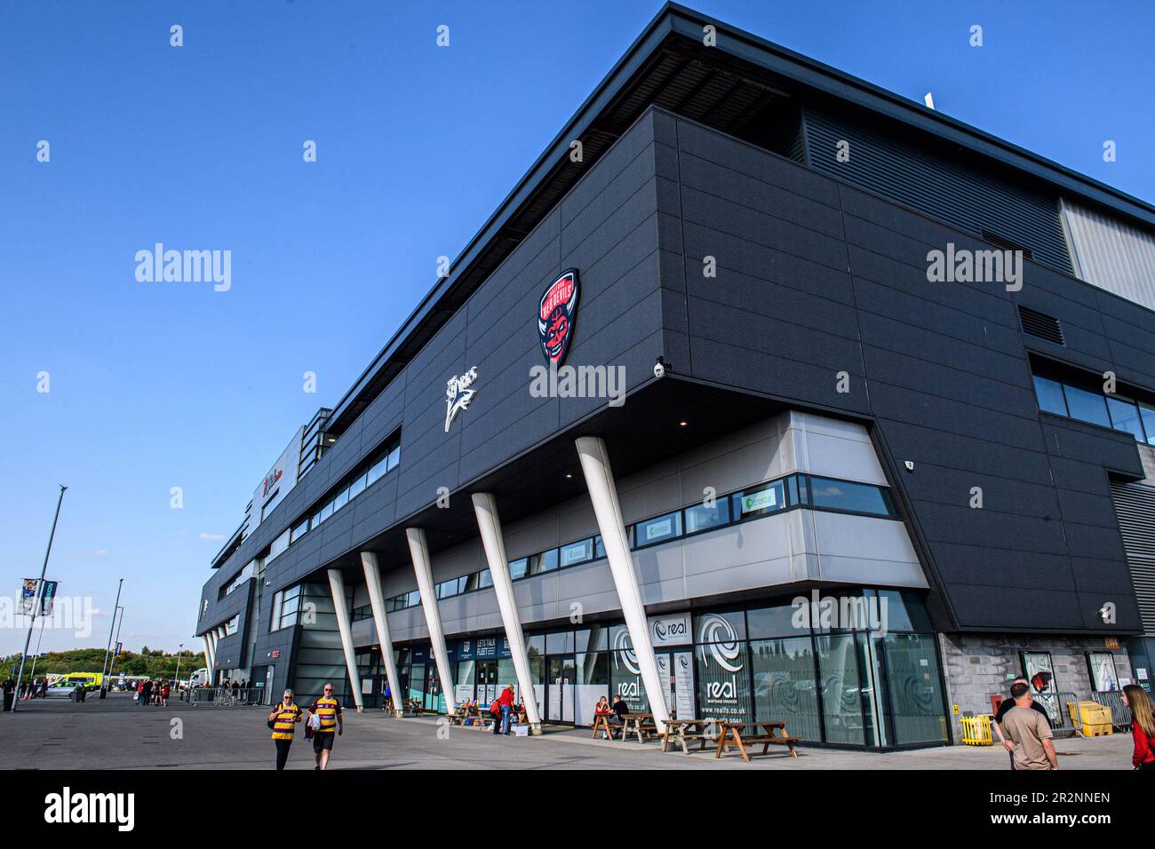 Vue générale du stade AJBell lors du match de la sixième manche de la coupe du défi Betfred entre Salford Red Devils et Huddersfield Giants au stade AJ Bell, Eccles, le samedi 20th mai 2023. (Photo : Ian Charles | INFORMATIONS MI) Credit: INFORMATIONS MI & Sport /Alamy Live News Banque D'Images