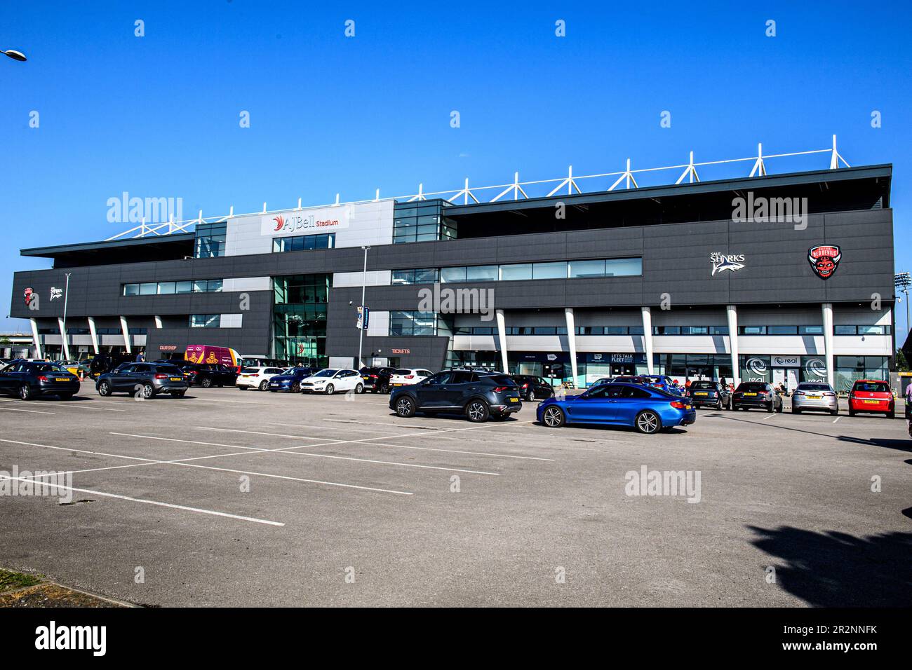 Vue générale du stade AJBell lors du match de la sixième manche de la coupe du défi Betfred entre Salford Red Devils et Huddersfield Giants au stade AJ Bell, Eccles, le samedi 20th mai 2023. (Photo : Ian Charles | INFORMATIONS MI) Credit: INFORMATIONS MI & Sport /Alamy Live News Banque D'Images