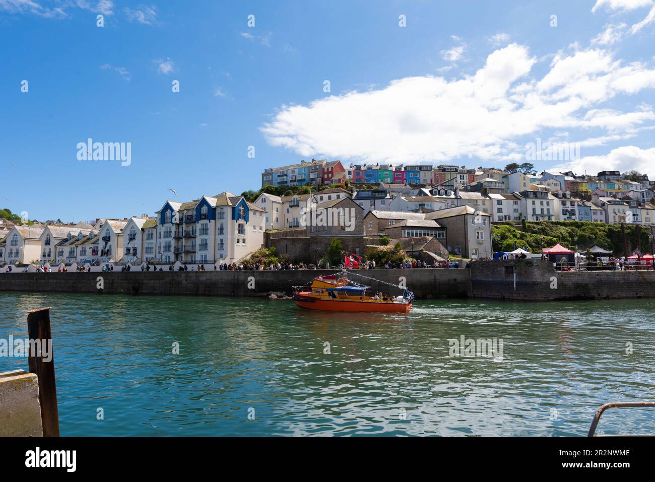 Magnifique port de Brixham, Devon, Royaume-Uni. 01.05.2023 Banque D'Images